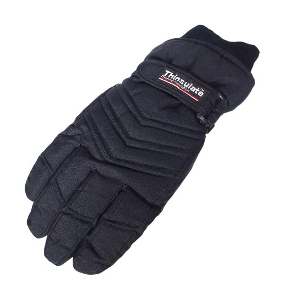 Thinsulate Gloves Black, Unisex, Water Repellent - Picture 3 of 4